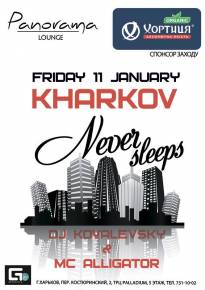 Фото Kharkov Never Sleeps - Dj KOVALEVSKY (Dante Park / Kiev) Харьков